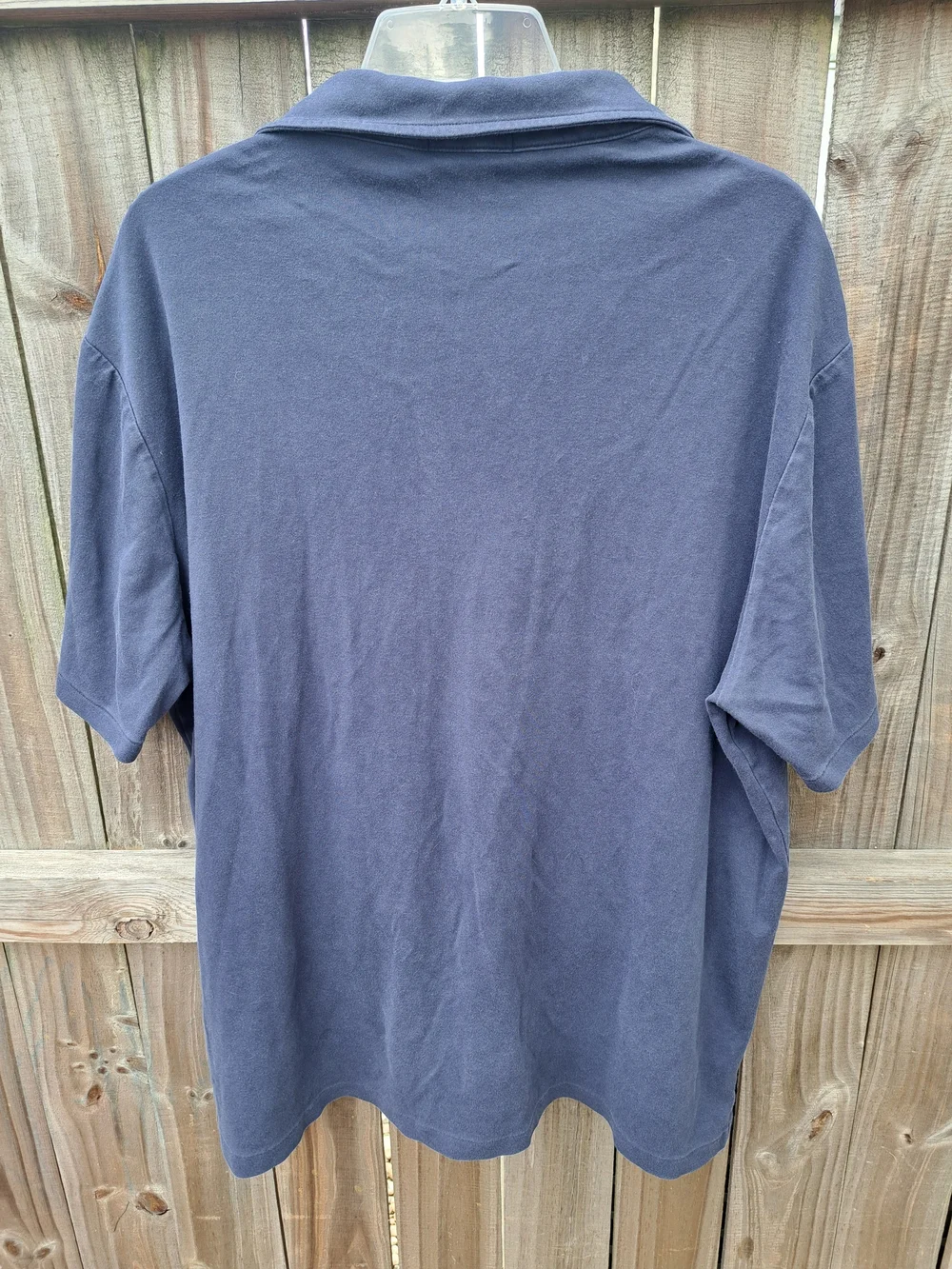 Ralph Lauren Classic Polo in Deep Navy with Light Blue Pony